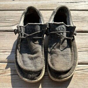 FLAWED | Hey Dude | Men's Wally Stretch - Cement 110383300 | Size 10